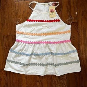 Entro tiered halter top